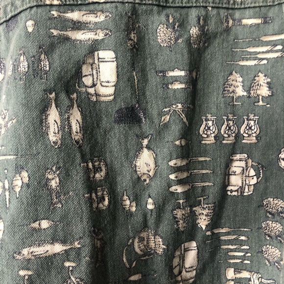 ❤️Woolrich Rugged Outdoorwear Fishing Hunting Shirt XL - Picture 4 of 6